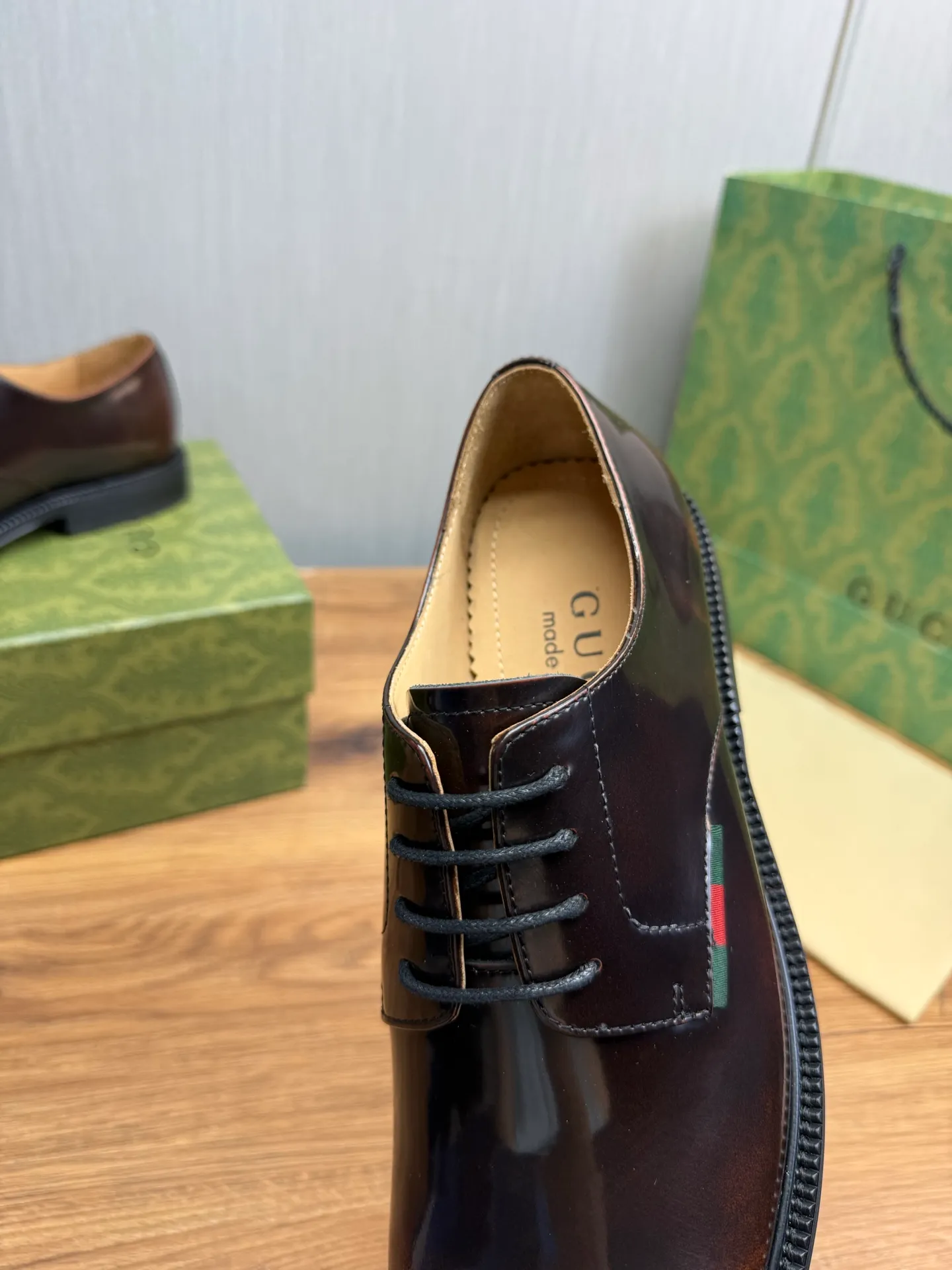 Factory price 520💰 ＧＵＣＩＩ Men's business casual leather shoes, luxurious and noble👞All imported original brand leather, just to create a more comfortable wearing experience, upper: original cowhide ➕Imported full cow lining, original outsole ✔️36-45 (45 non-returnable)
